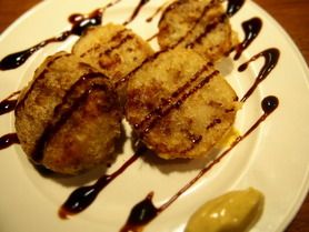 サックっと揚げたヴィンゴ風からし蓮根