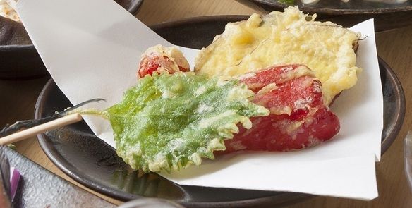 季節野菜の天ぷら