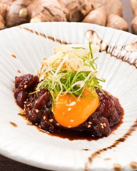 会津産　馬肉のユッケ