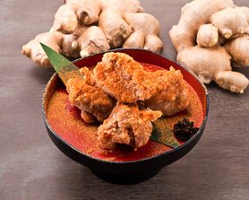 地鶏丹波黒鶏の唐揚げ