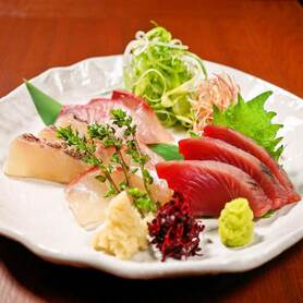 刺身盛り合せ　三点盛り合せ