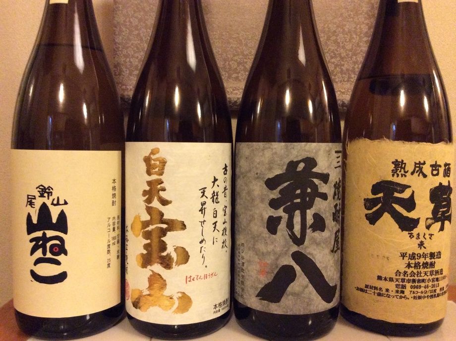 本格焼酎（800円〜）