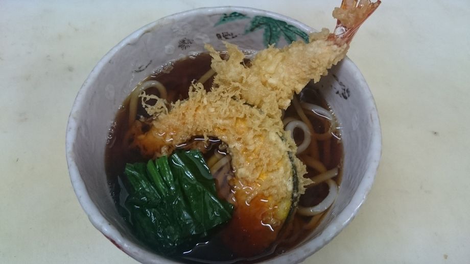 天ぷらうどん（1340円）