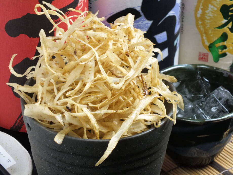 カリカリごぼう揚げ