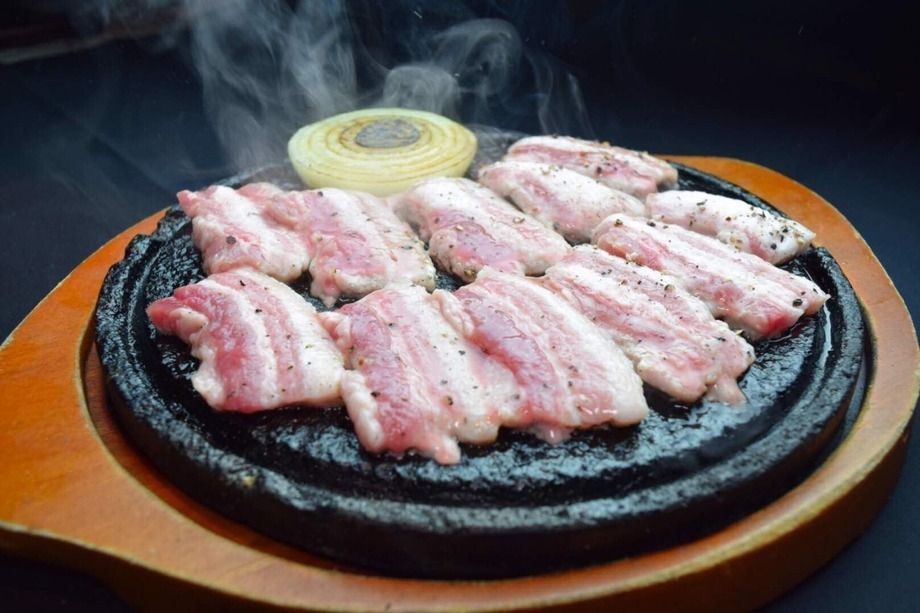 【鹿児島】復活!黒豚溶岩焼！！！