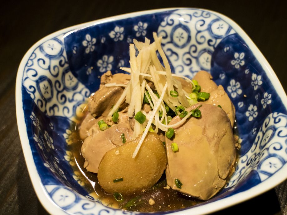 鶏肝しぐれ煮（490）