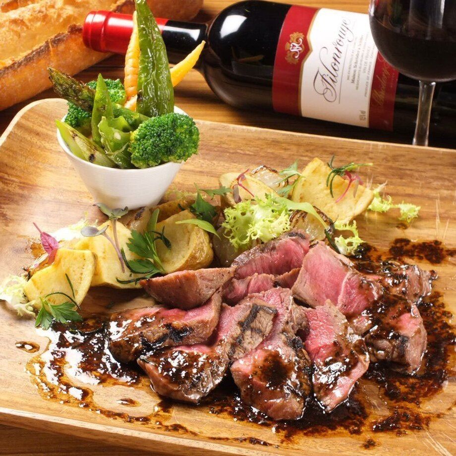 フランス産シャロレー牛のグリル