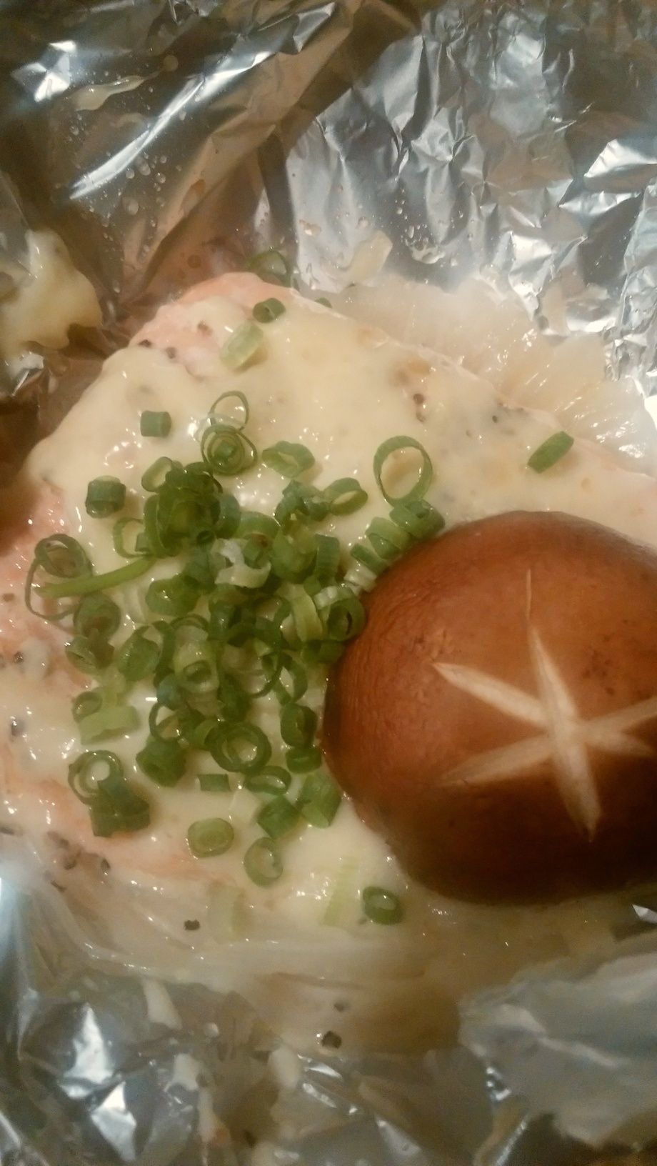 サーモンチーズ蒸し（400）