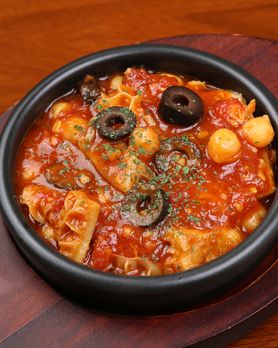 トリッパのトマト煮込み