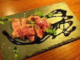 牛肉のタリアータ