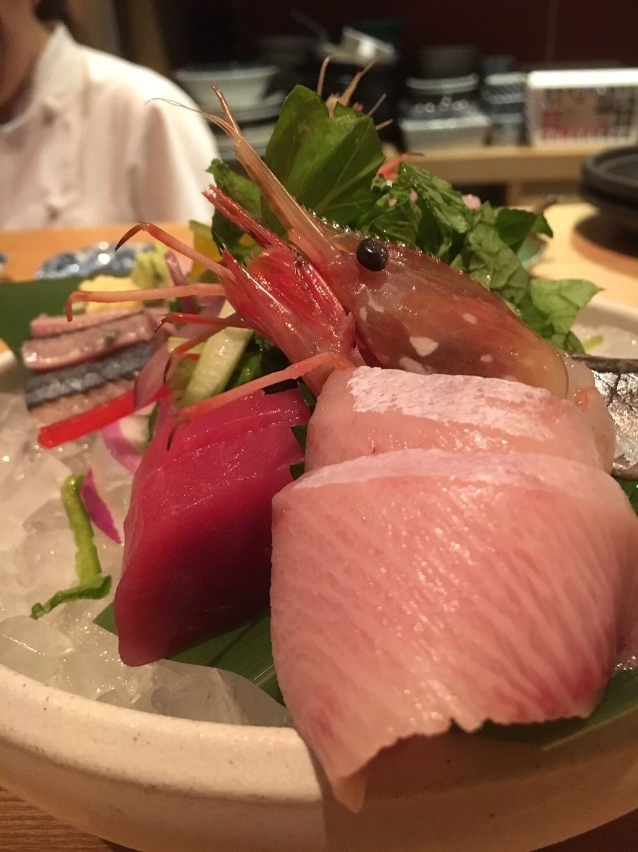 お造り四種盛り合わせ