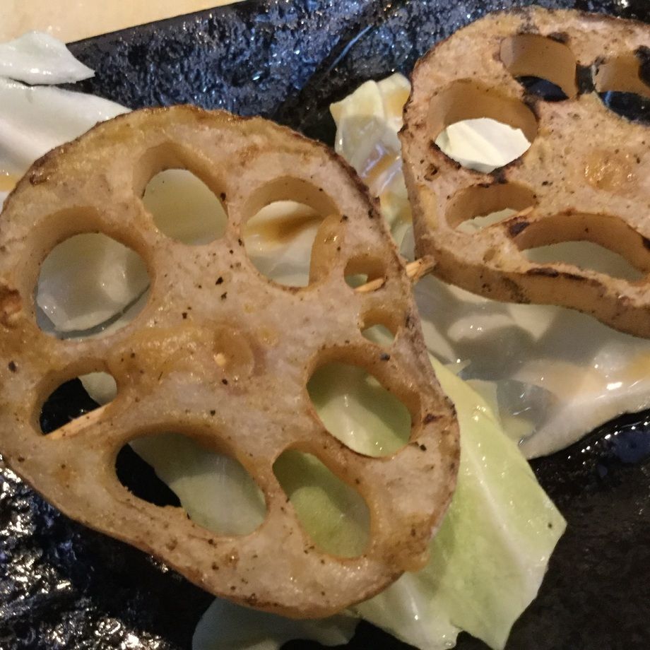 蓮根串（¥150〜）