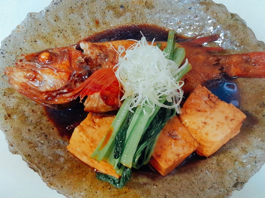 釣きんきの煮付け（¥5,800）