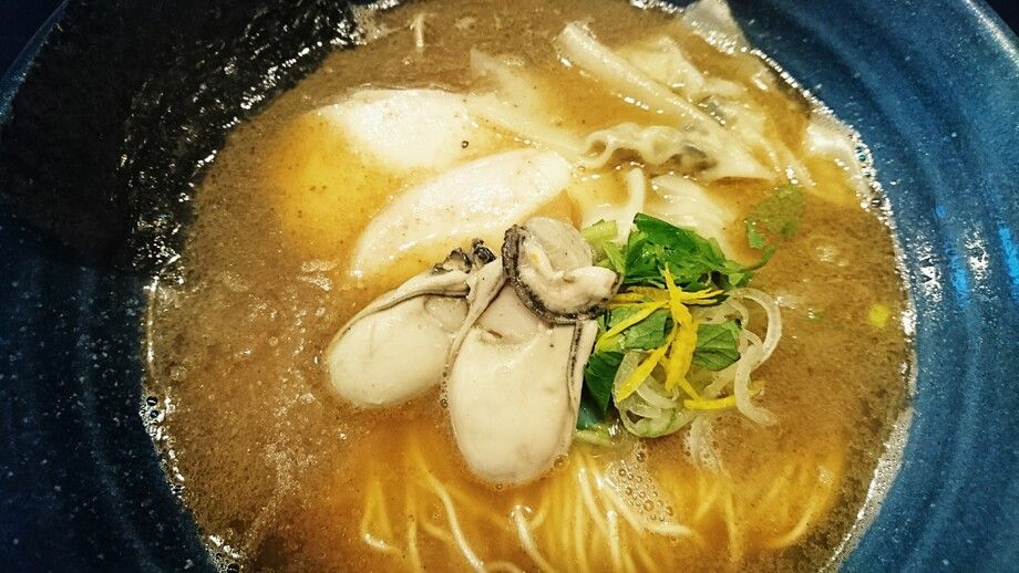 牡蛎ラーメン