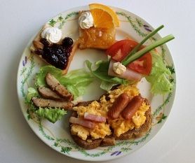 オープンサンド