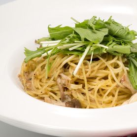 旬野菜を使ったパスタ