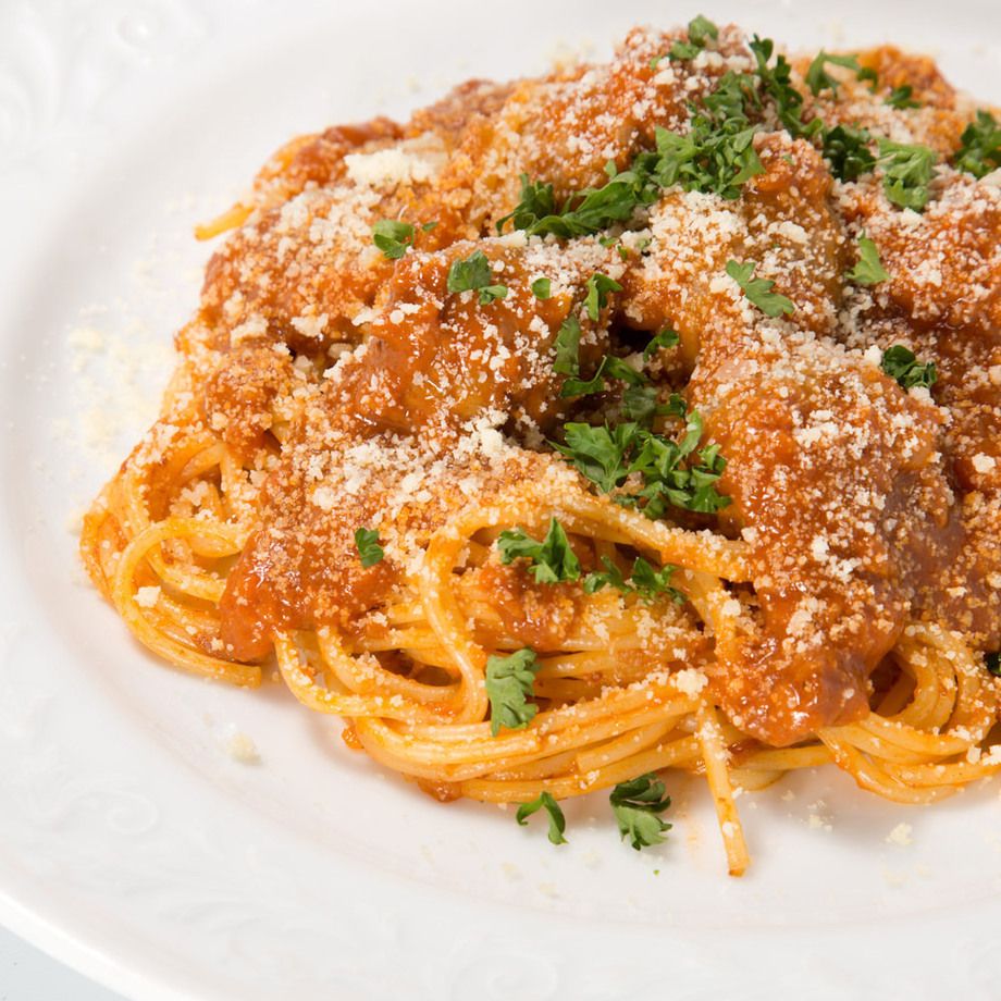 テキサスミートソースパスタ