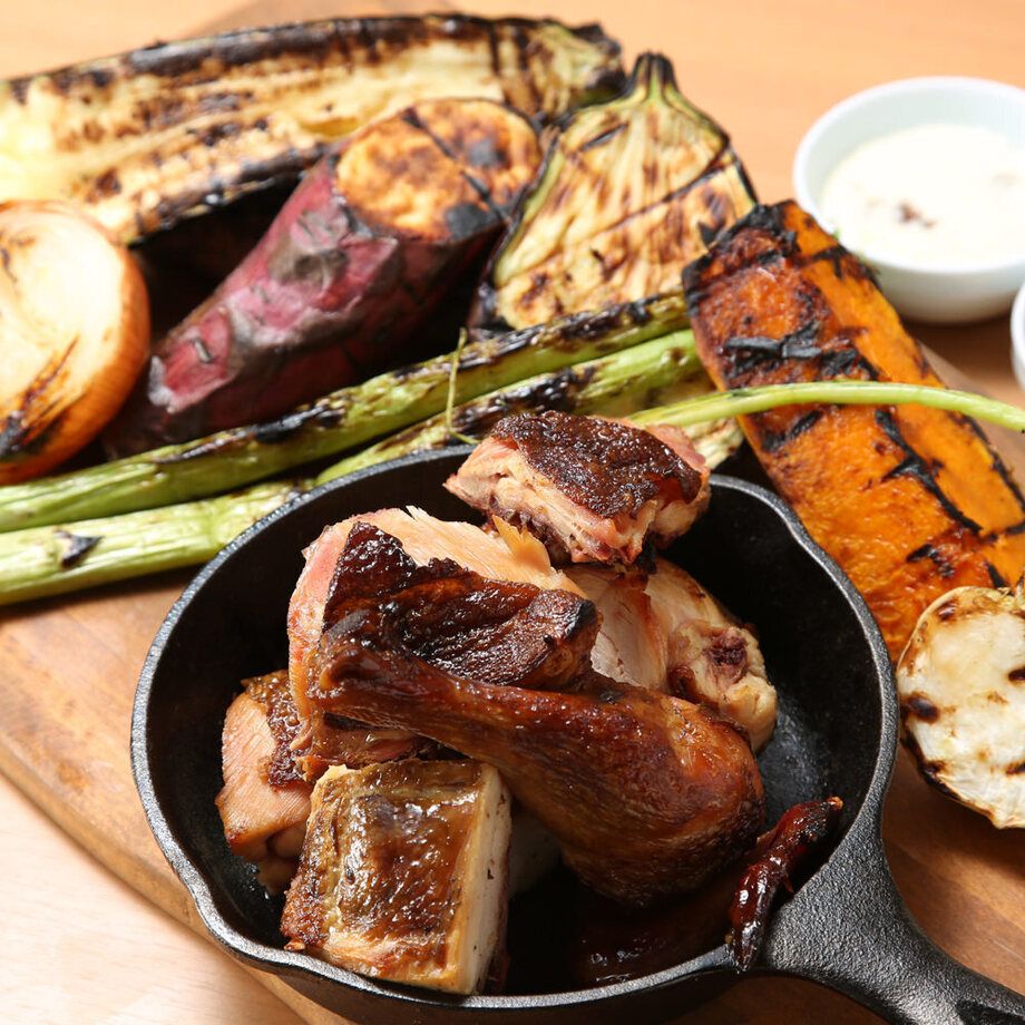 ローストチキン　グリルコンボ