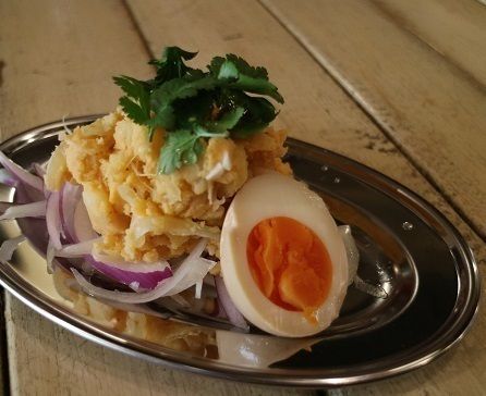 屋台のポテサラ