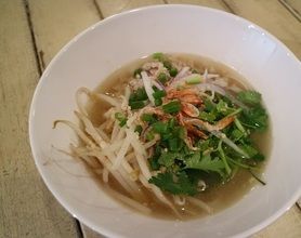 あっさり！鶏のアジアン風ヌードル