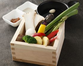 季節の焼き野菜盛り