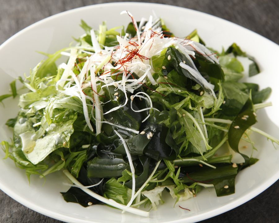 葱とワカメのチョレギサラダ