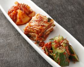 自家製キムチ　三種盛