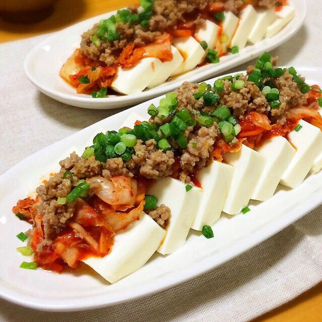 韓国風冷やっこ