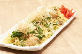 ホルモン塩焼きそば