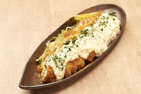 鶏のから揚げ～パクチータルタルソース～