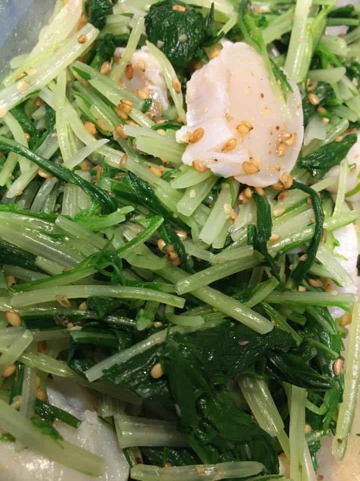 ホタテ水菜あえ（400）