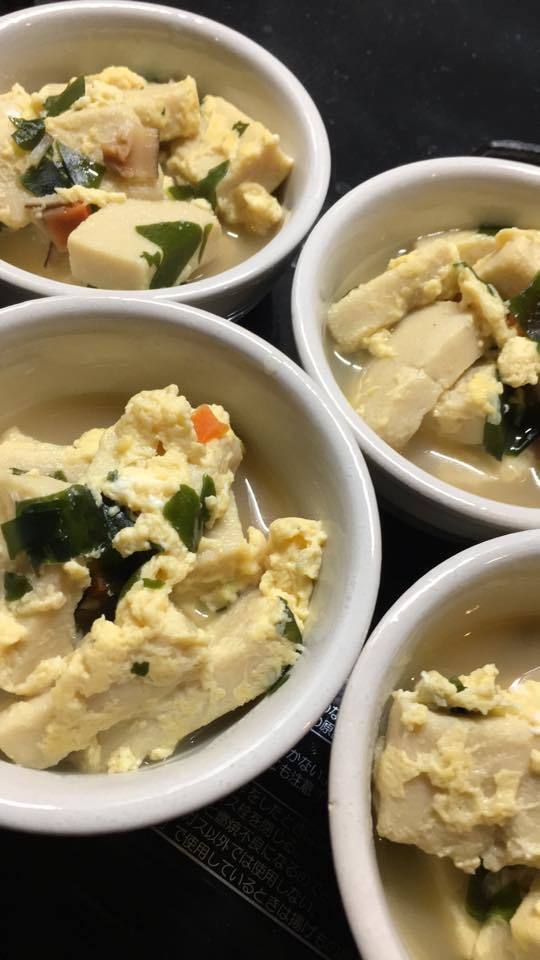 こうや豆腐たまごとじ（300）