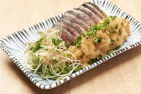 炙りしめ鯖のぶっかけぽん酢