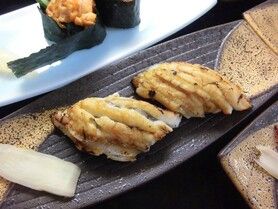 瀬戸内天然穴子のにぎり寿司2個