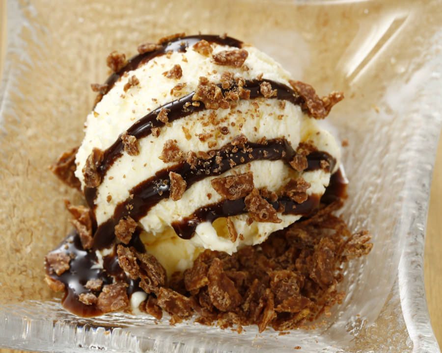 食後の幸せデザート 　バニラorチョコバニラ