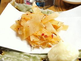 エイヒレの炙焼き