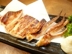 真イカ一夜干し炙焼き