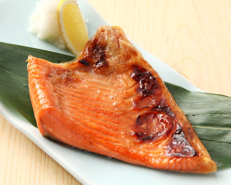 サーモンハラとろ焼き