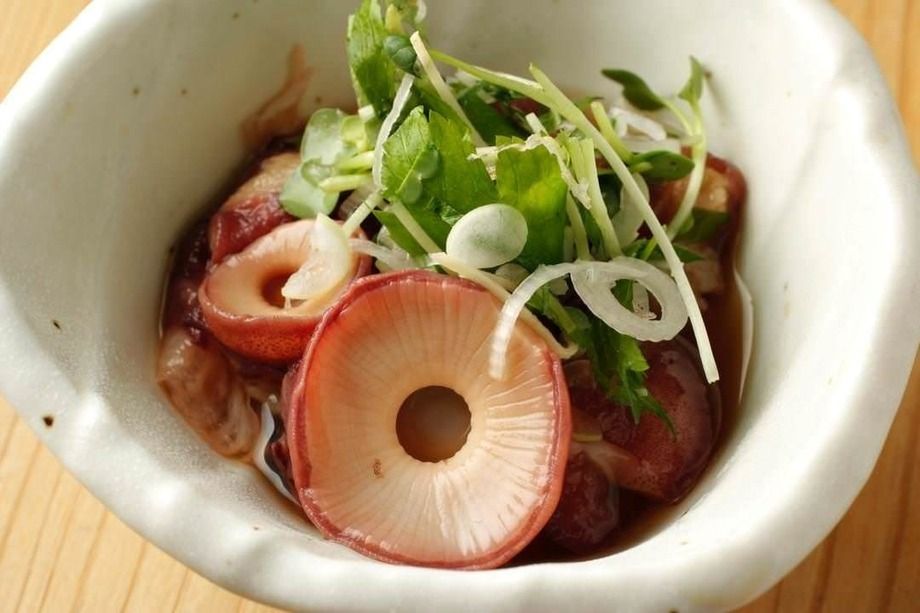 自家製たこポン（たこ吸盤のポン酢漬け）