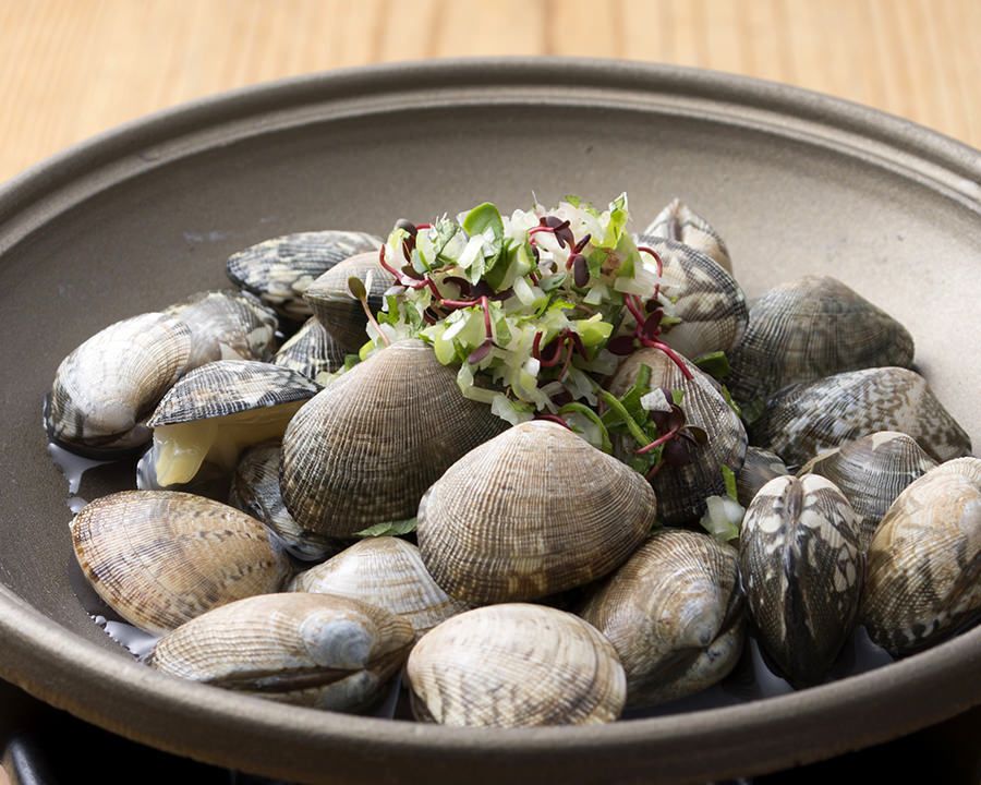 アサリの酒蒸し