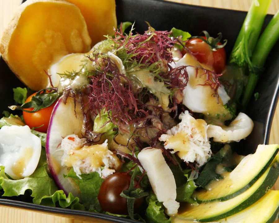 旬野菜　鉢盛りサラダ