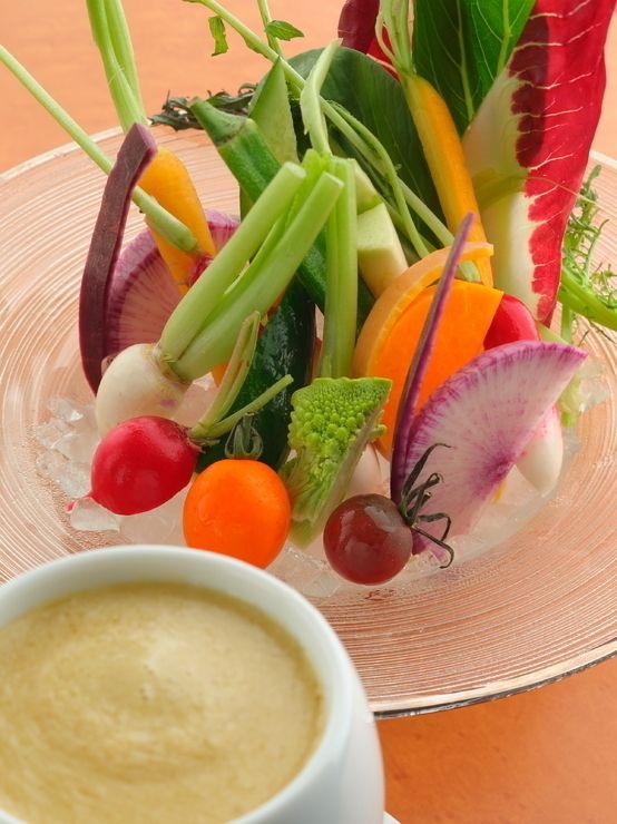 農園野菜のバーニャカウダ