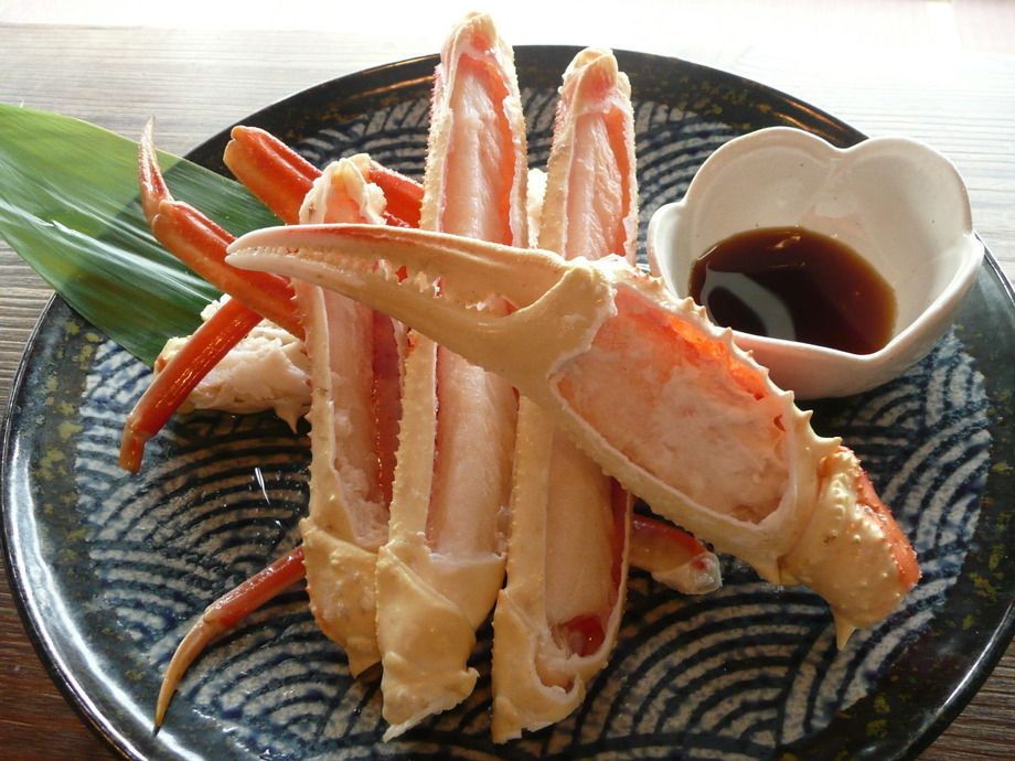 茹でズワイガニ