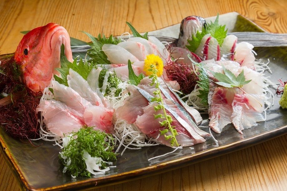 【お料理7品】お魚満足コースお料理のみ4000円(忘年会新年会)