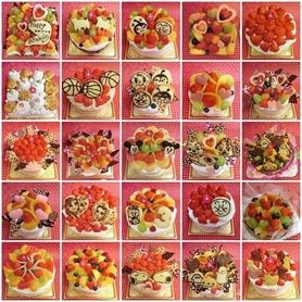 ２０１６年１０月にお作りしたホールデコレーションケーキの一部のケーキ集めてみました(^^♪