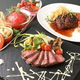 贅沢ゆったり【肉盛りコース】3時間飲み放題付き。《乾杯スパークリングサービス》