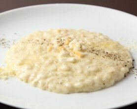 黄金のチーズクリームリゾット