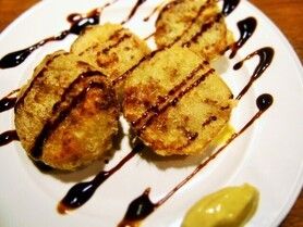 ヴィンゴ風サクッと揚げたからし蓮根