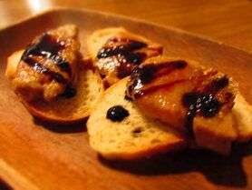 ひとくちフォアグラブリュレ仕立て