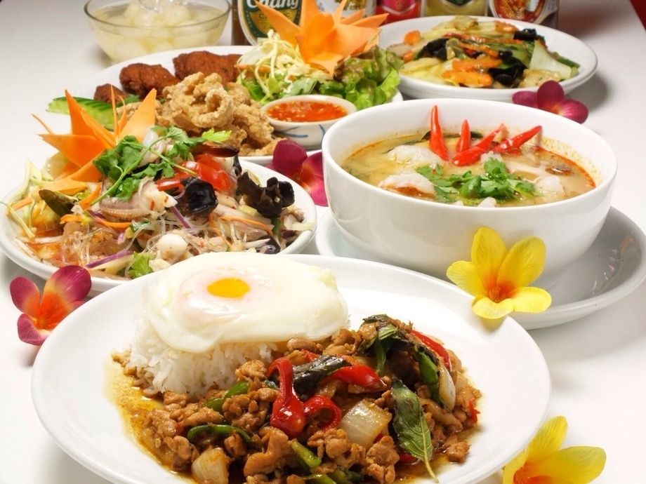 ガパオごはんコース ２時間半飲み放題付コース